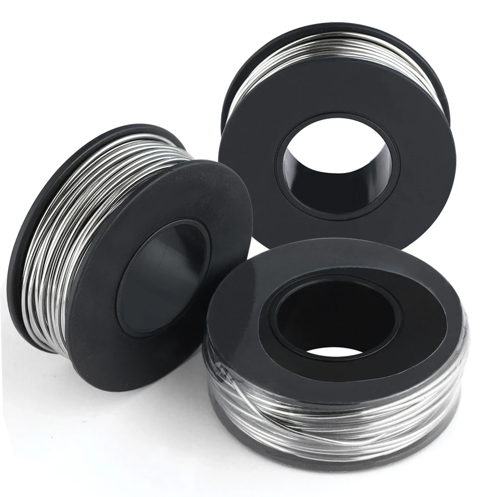 0.1-3mm Nichrome wire Cutting Foam Resistance Wires Alloy Heating Yarn Nichrome Electric Heating Coils (1-5-10M/Roll)