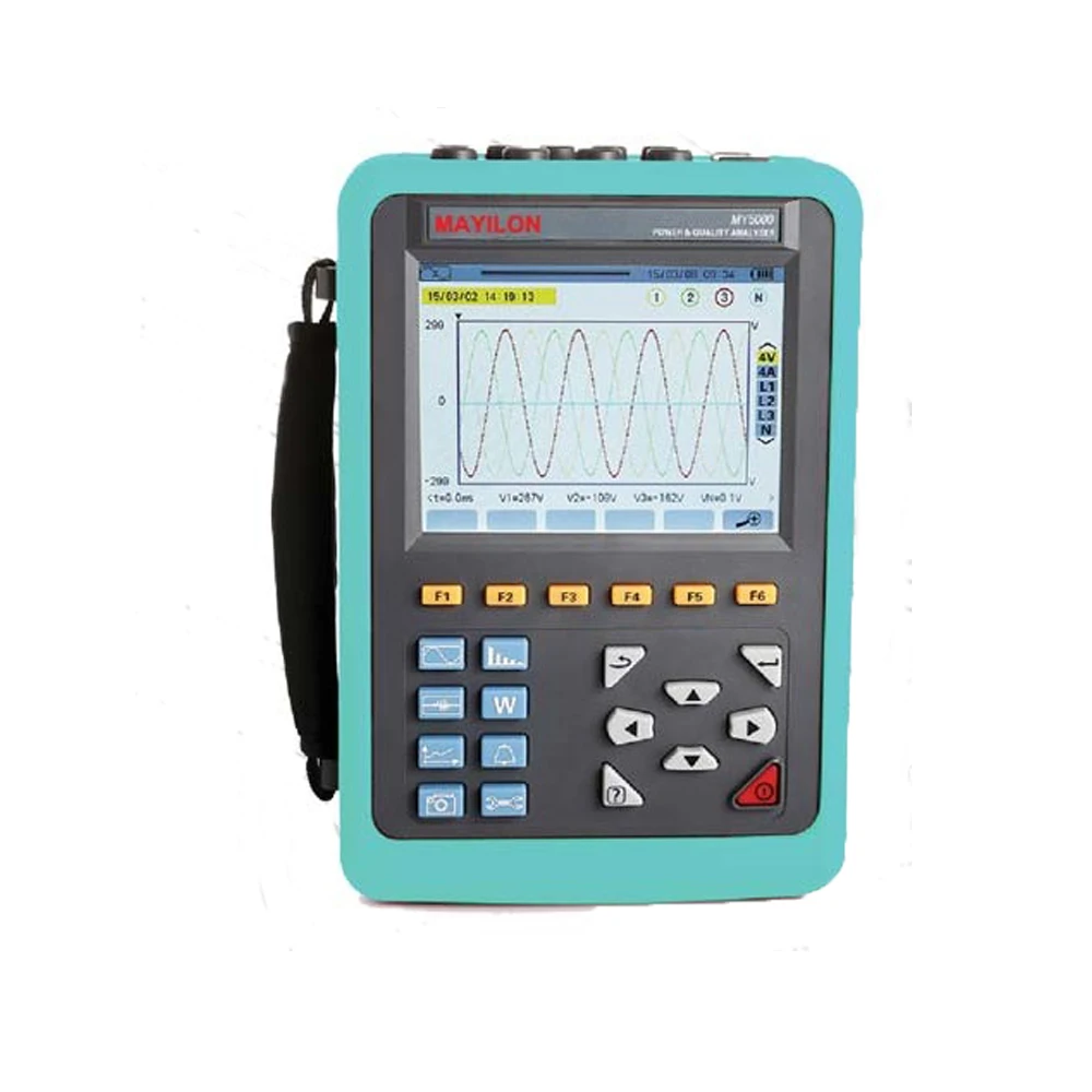 3 Phase Energy Meter Calibrator 4-way voltage, 4-way current power quality analyzer