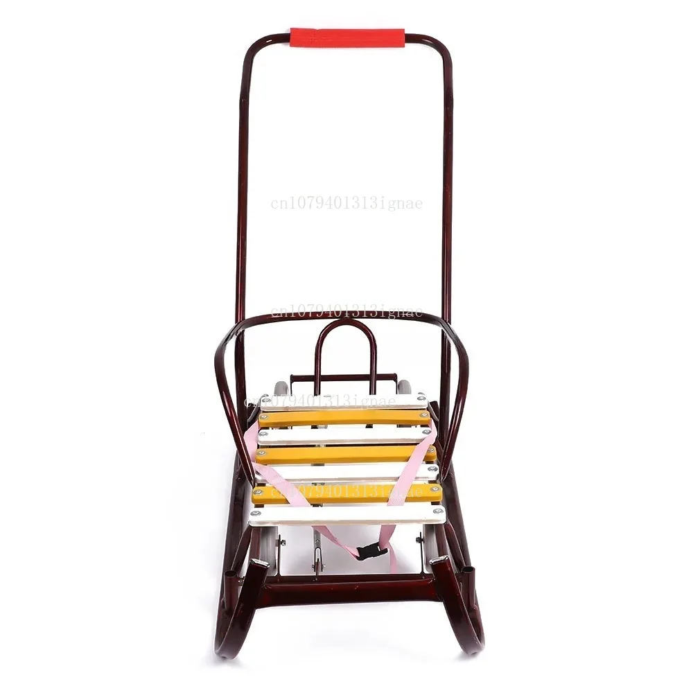 

Зимние уличные металлические и деревянные детские санки-снежные для зимних мероприятий