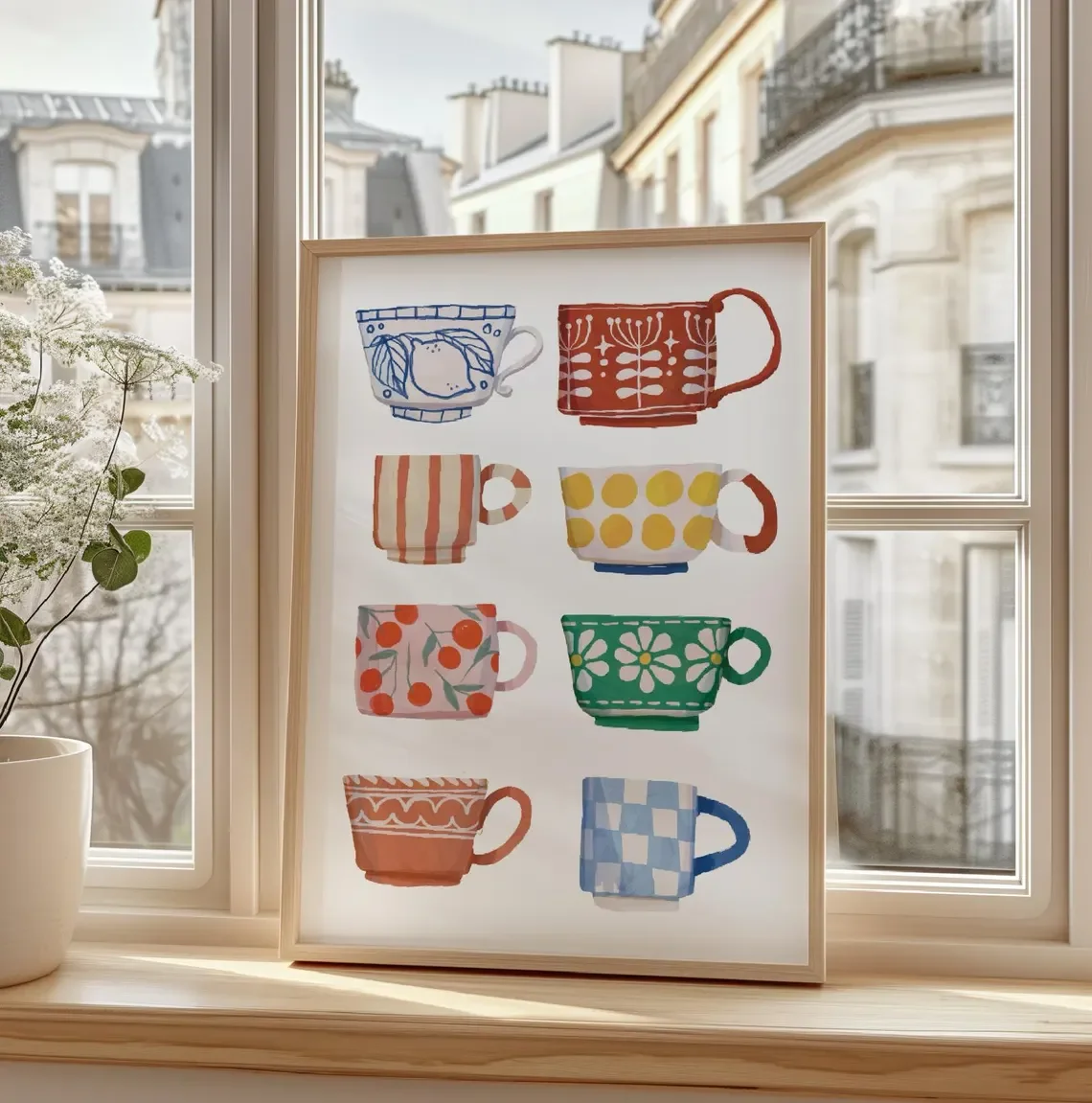 Tea Cup Print, Breakfast poste - đánh giá và giá Coffee And Tea Lyrics