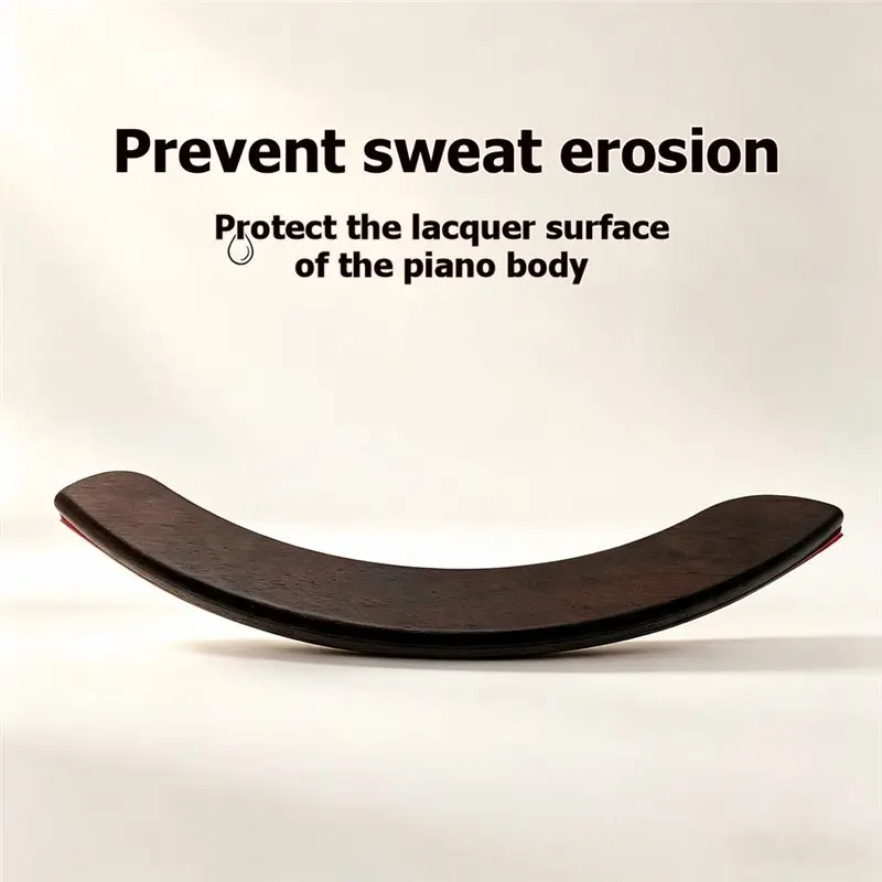 A51Q-Solid Wood Guitar Hand Rest Rosewood With Double-Sided Soft Glue Self-Adhesive Folk Guitar Accessories