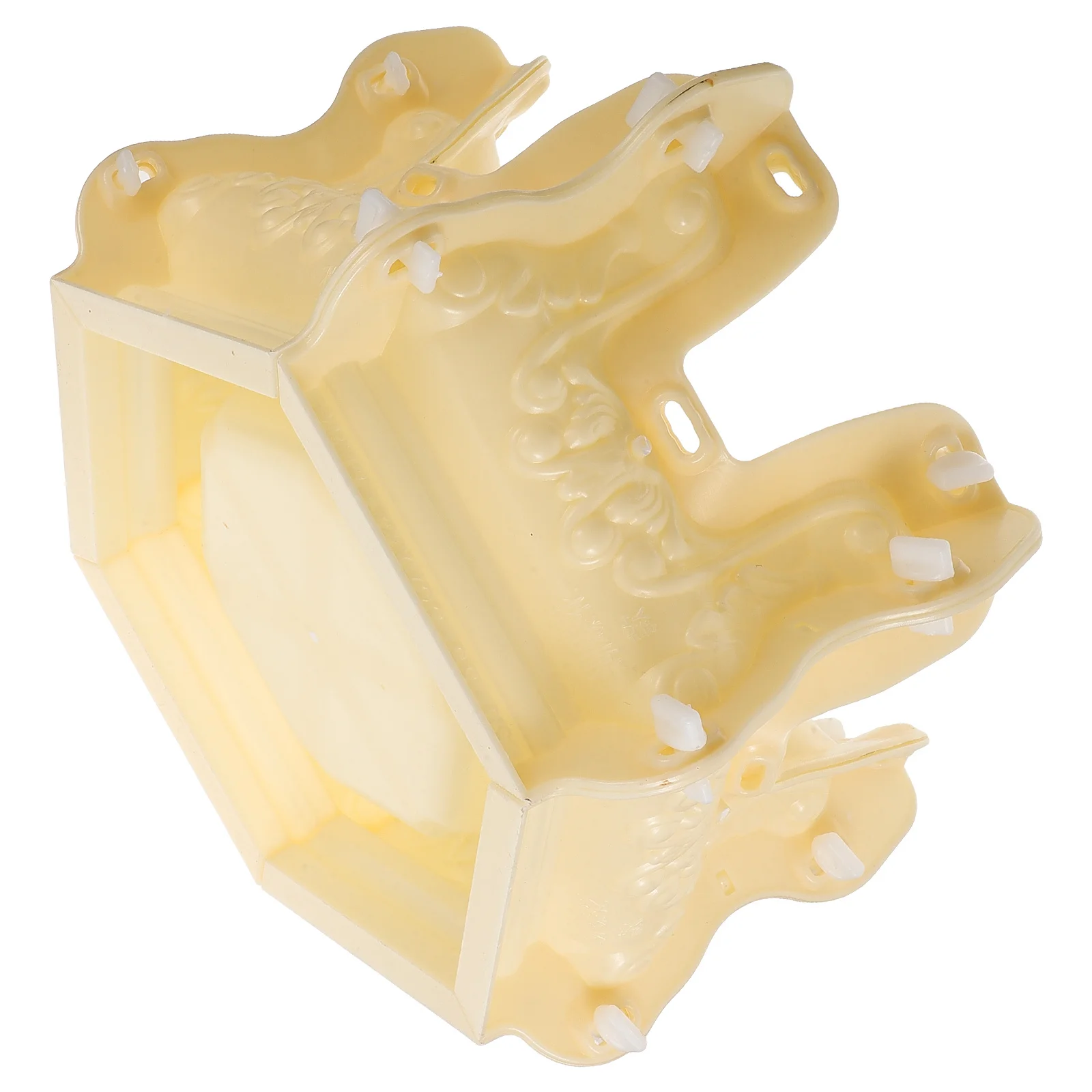 

Plastic Flowerpot Base Mold Thickened Durable Material European Style DIY Planter Base Mold for Flower Pot Stand Making