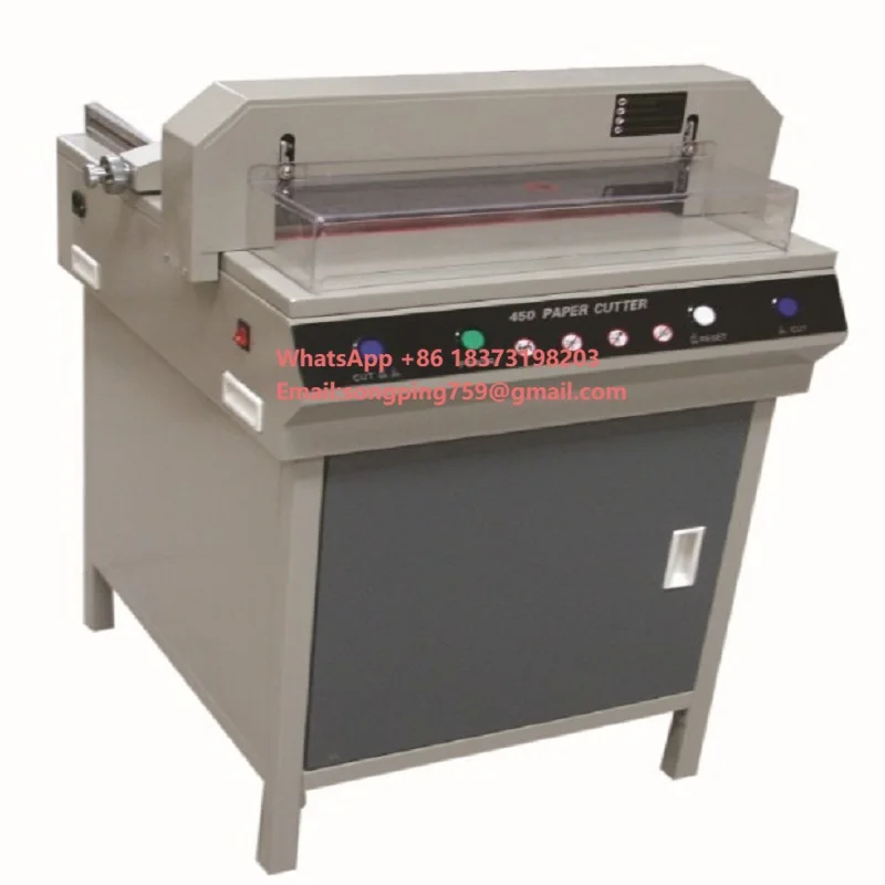 Program Control Paper Trimmer Heavy Duty Electric Paper Cutting Machine Automatic Guillotine Paper Cutter