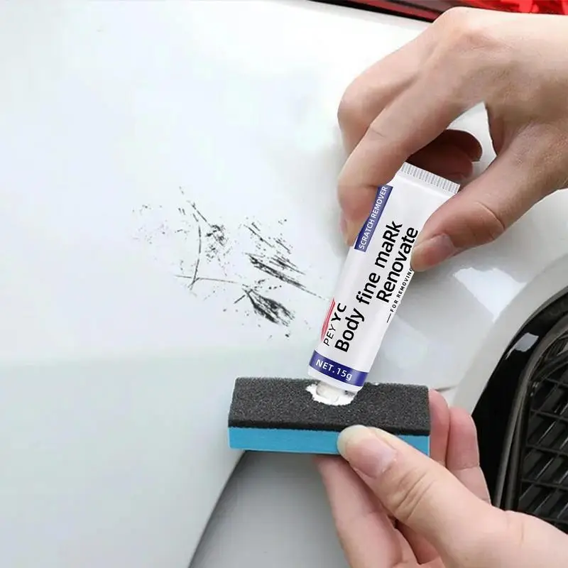 Car Paint Scratch Repair Car Paint Remover Scratch Repair Wax Multifunctional Easy Use Scratch Repair Wax For Furniture Bike