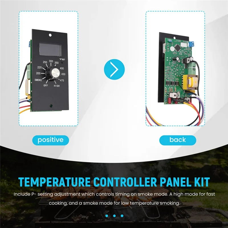 

B08B-For Pit Boss Digital Thermostat Control Board For Wood Pellet Grills , Fits Models PB700 , 340 , 440 , 820 , BBQ