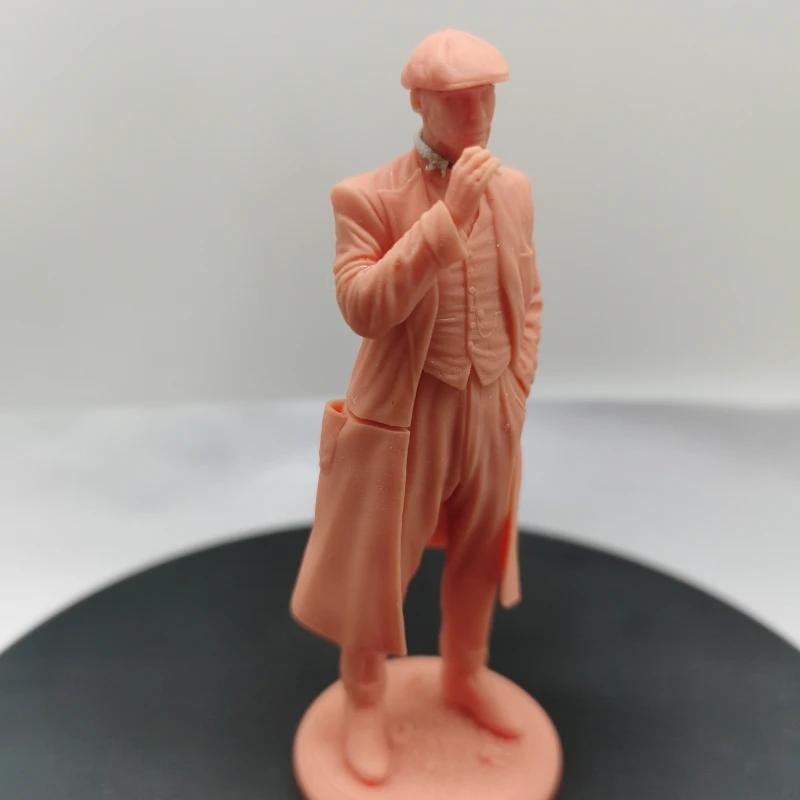 1:24 Scale 75mm Razor Party Tommy Shelby Diy Scene Resin Figure Assemble Model Kit Unassembled Unpainted StatuettesToys