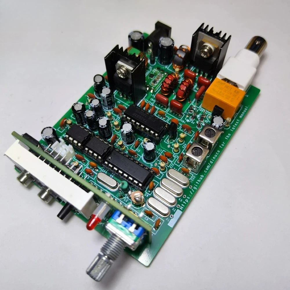 7.000-7.300MHz POPLAR Short-wave PLL Transceiver DIY Kit CW Transceiver Short-wave Radio Operating frequency coverage