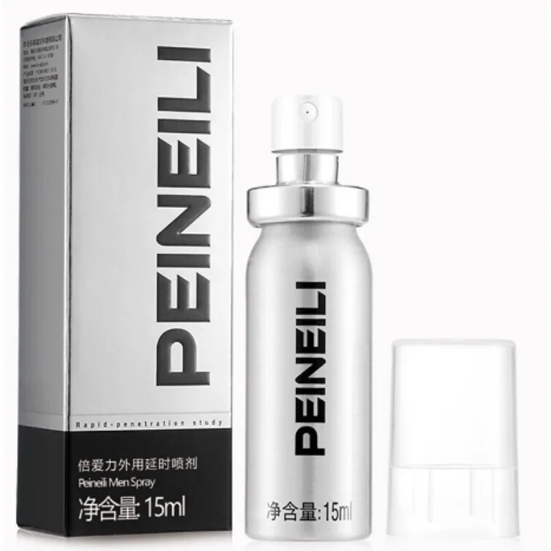 Spray retardante sexual para hombres, crema retardante de 60 minutos, previene la eyaculación precoz, agrandamiento del pene, erección, 15ML