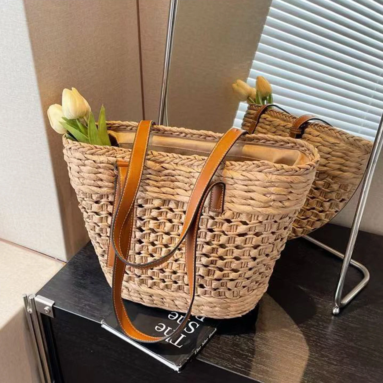 Designerska, codzienna torba z – Basket Bag Wicker recenzja i cena