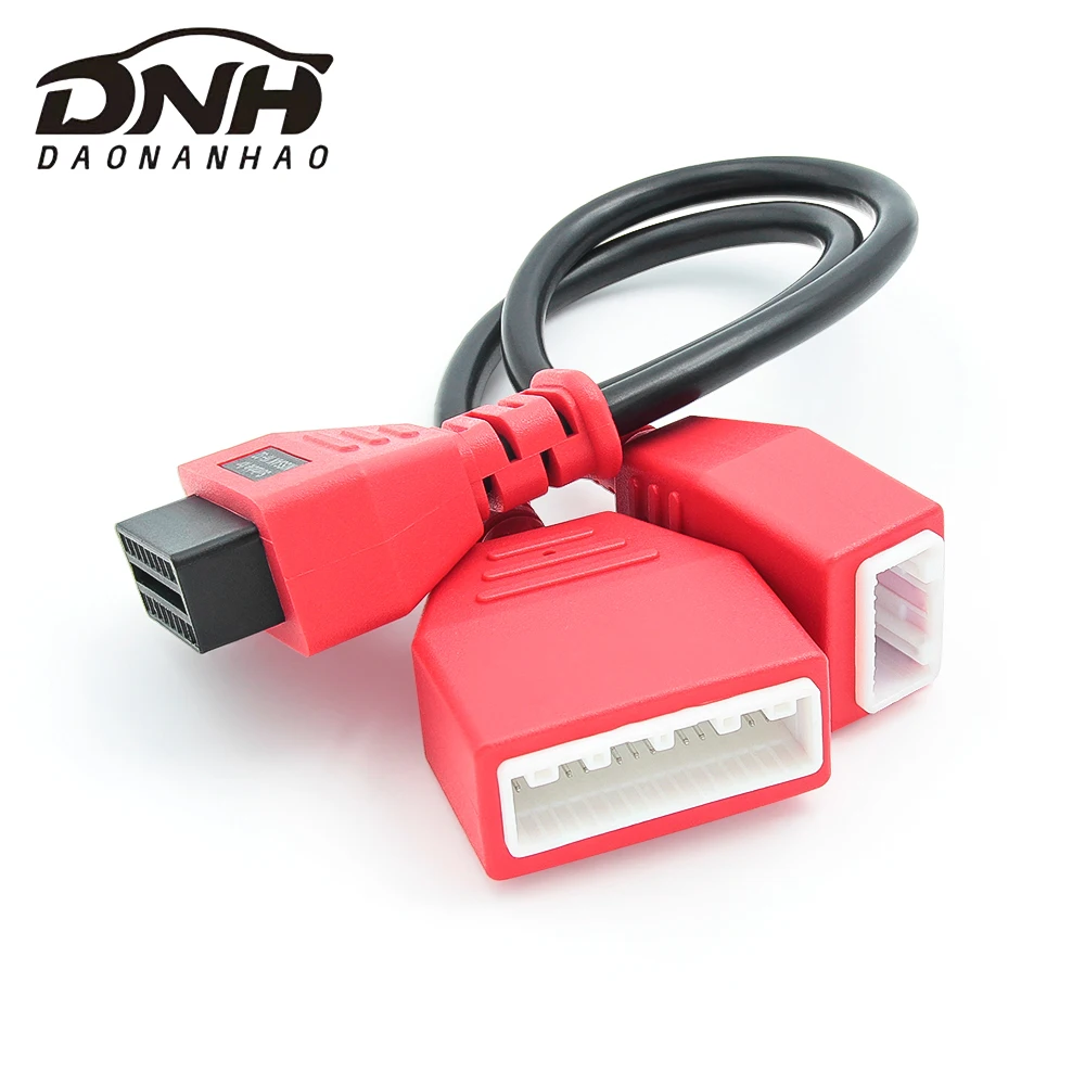 16+32 Gateway OBD2 Adapter Cable for Nissan Bypass SGW No Password Required Compatible with Autel IM508 IM608