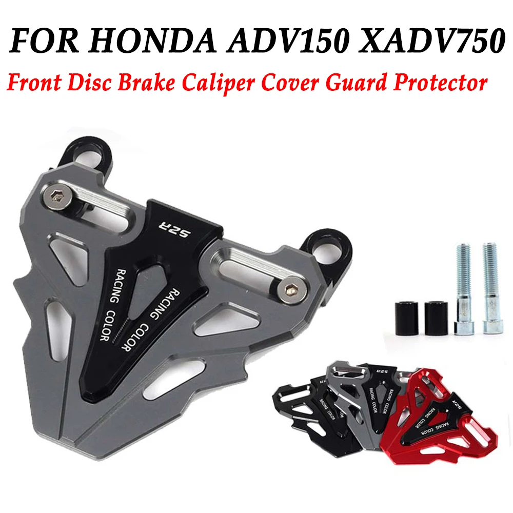 For HONDA X-ADV 750 ADV350 XMAX300 TMAX NMAX PCX150 Motorcycle Accessories Front Disc Brake Caliper Cover Guard Protector ADV150