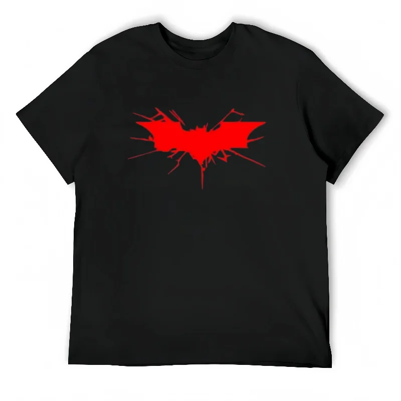 

Casual T - Shirt, Bat - Inspired Splash Graphic, Short - Sleeve Loose Fit, Streetwear Aesthetic, Soft CottonforLeisure/DailyWear