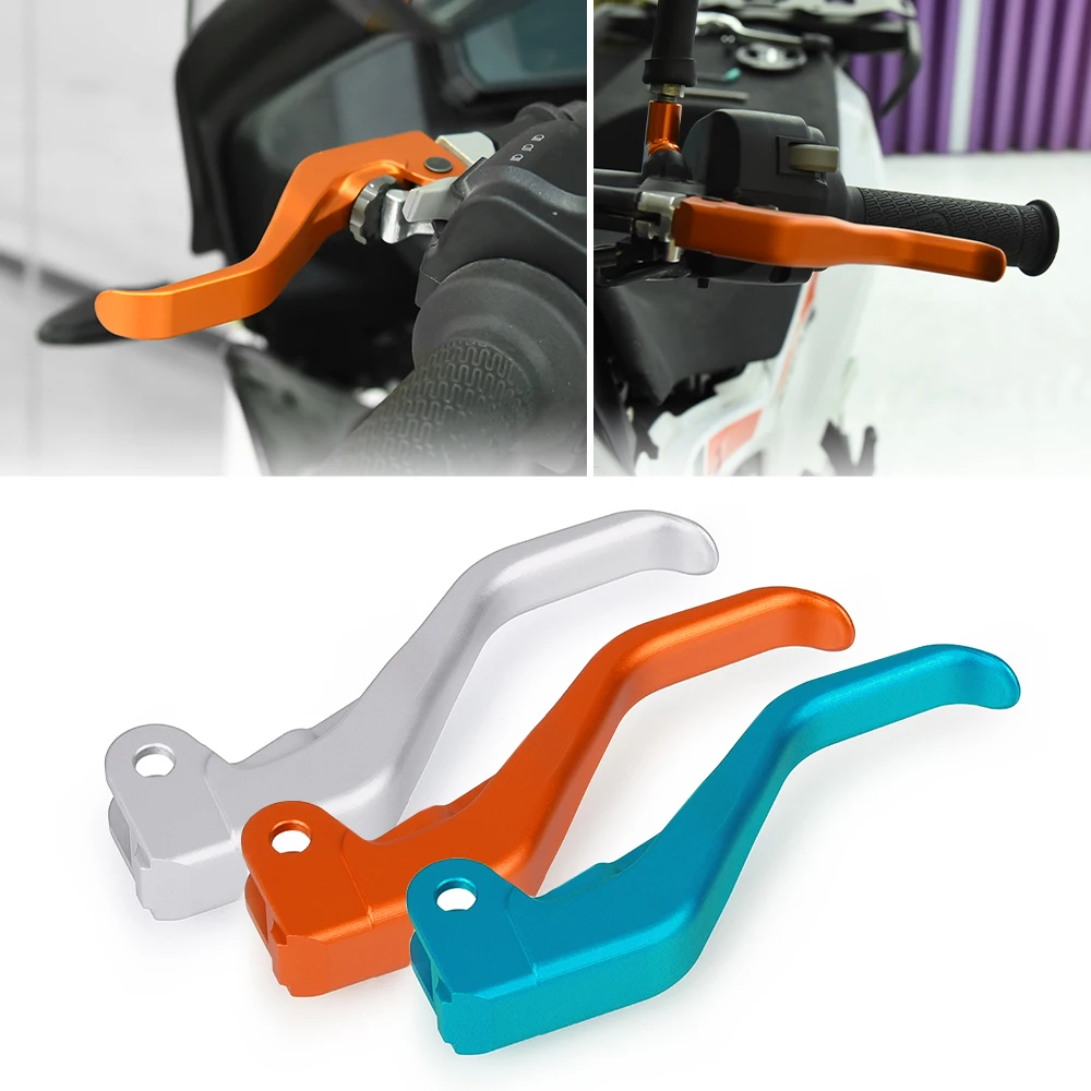 Two Finger Shorty Levers Short Stunt Clutch Lever For 790 890 Adventure S/R For CFMOTO 800MT N39° 450SR For Husqvarna Norden 901