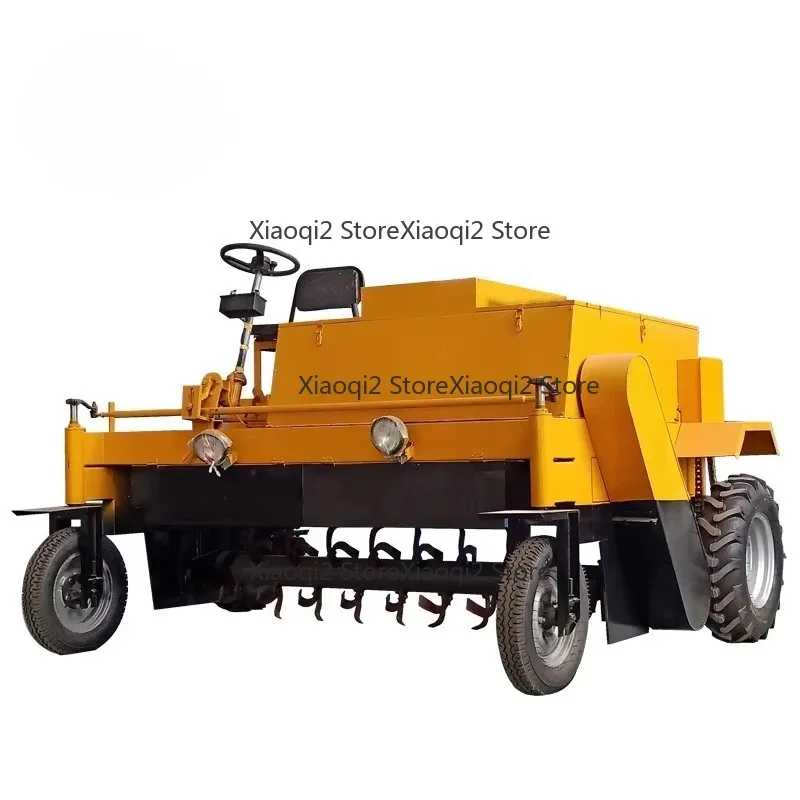 Automatic Cow Dung Manure New Moving Type Compost Manure Making Machine Equipment