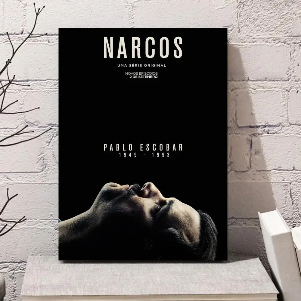 Classic Vintage , Wall Art, Drug Lords TV Series Pablo Escobar, Canvas Printed Poster, Home Living Room Bedroom Decoration