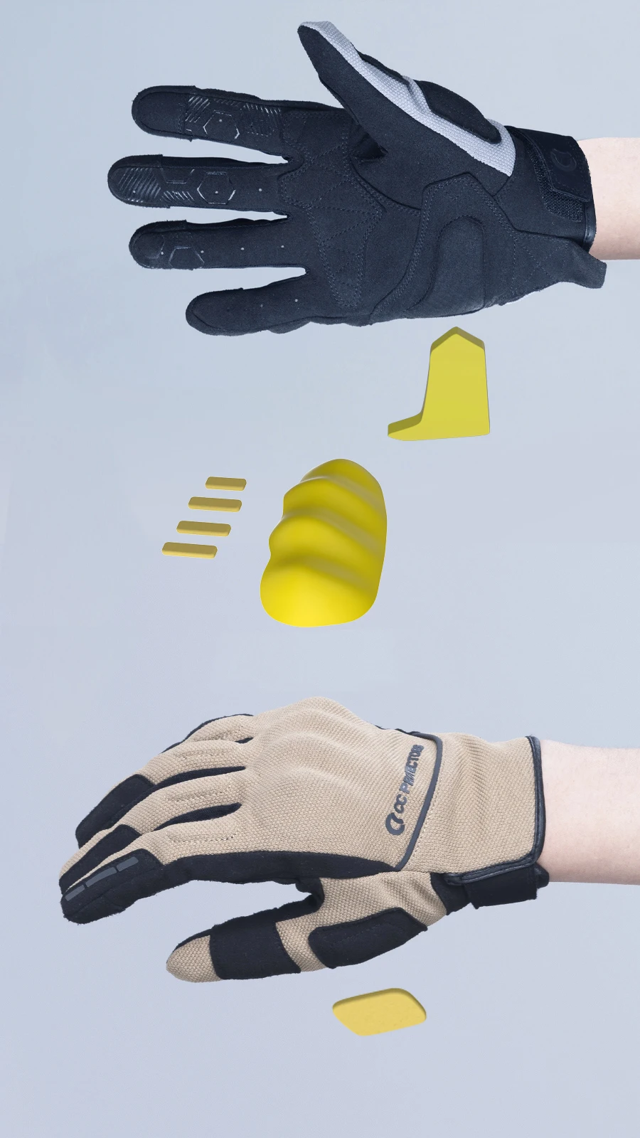 Guantes de Motociclismo CC PRO - Motorcycle Glove Knuckle reseña y precio