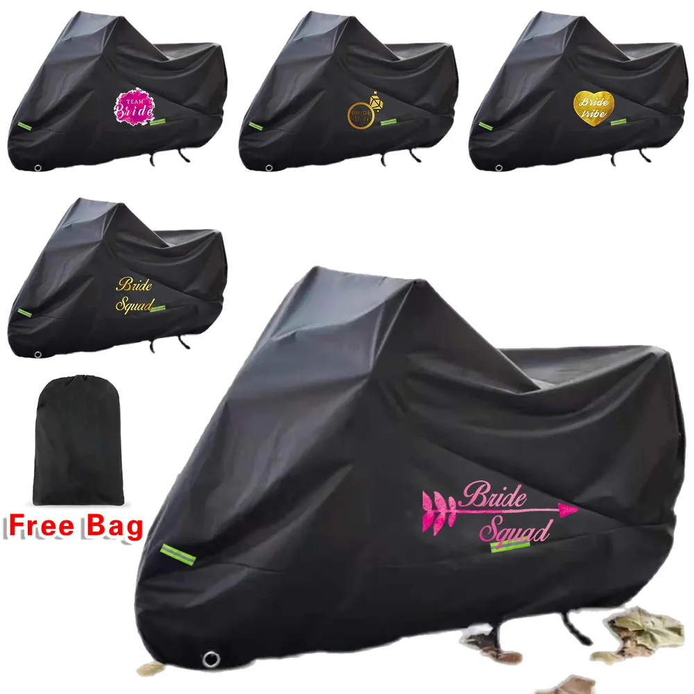 Moto Scooter Protective Covers Wear-resistant Fabric Rainproof Sunscreen M L XL XXL XXXL Outdoor UV Protector Cover Bride Series