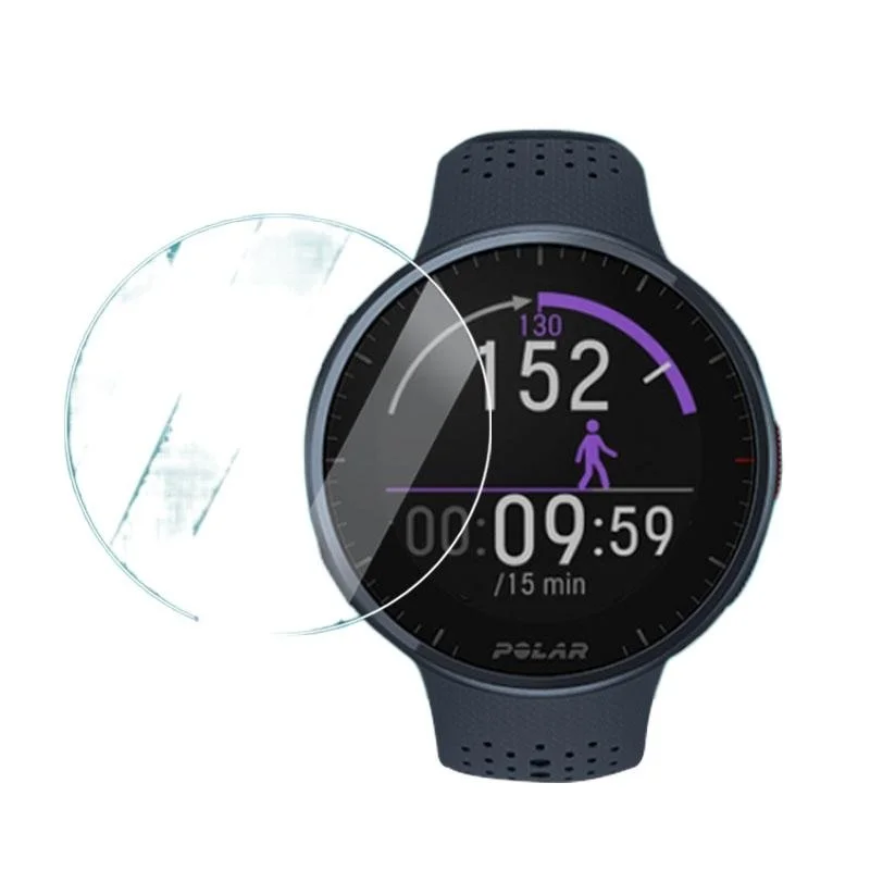 

​​For Polar Vantage V V2 M M2 M3 Ignite 2 Pacer Pro Grit X Pro Unite M200 – Crystal Glass Cover For Fitness Watch​​