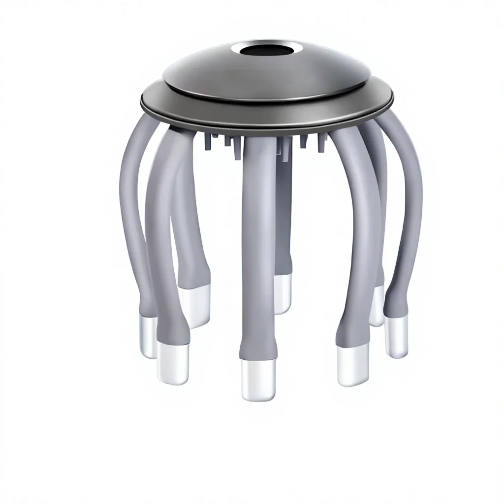 Factory Wholesale Smart Rechargeable Multi-Head Massager 8-Head Automatic Tool For Stress Relief
