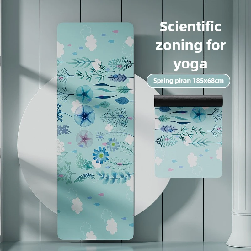 

Ligera TPE полотенце для йоги, замшевая поверхность, противоскользящая складная легкая нескользящая подушечка для женщин, домашний пилатес 요가