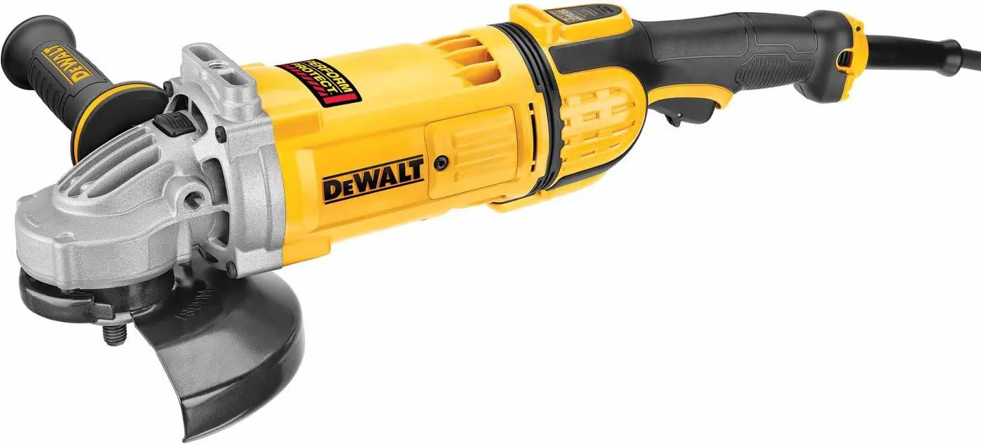 DEWALT DWE4597N 7-Inch 8,500 Rpm 4.9 HP Angle Grinder, No-Lk