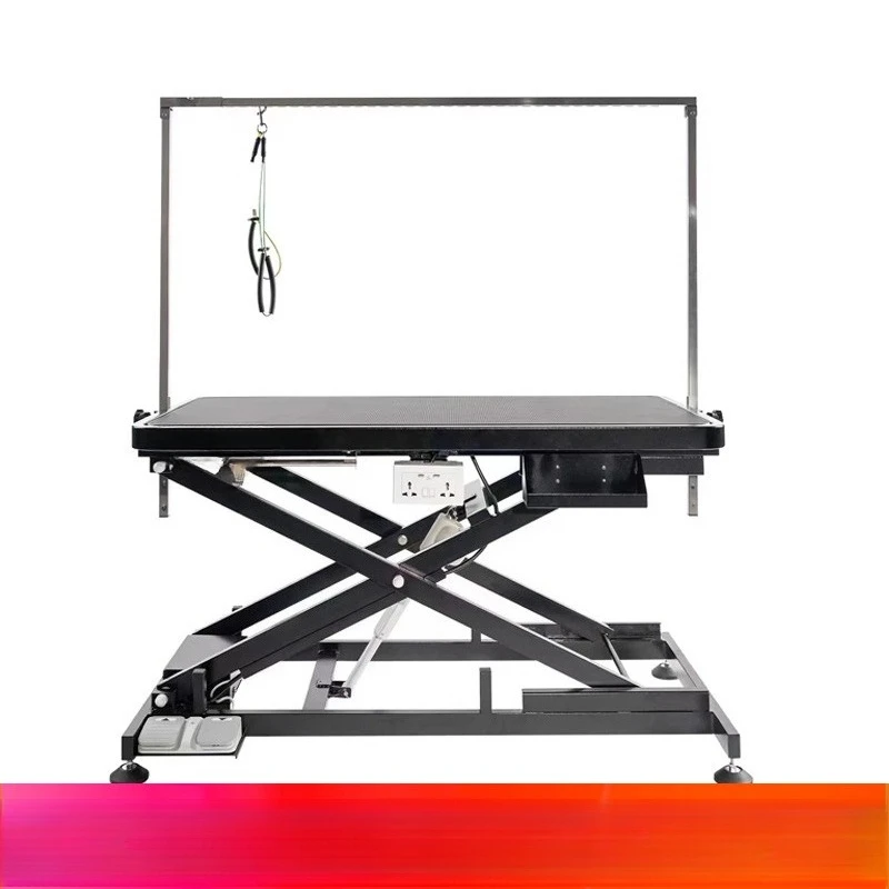 Pet electric lifting care table dog cat care table golden hair trimming table modeling
