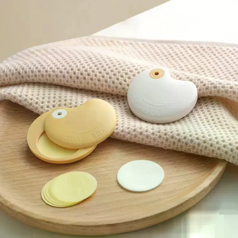 25Sheets Travel Soap Sheets Portable Soap Paper Bath Hand Outdoor Travel Cleaning Soap Sheet Fragrance Foam Suitable Camping