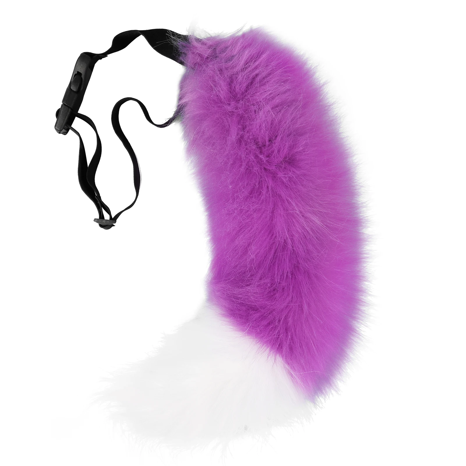 Simulation Fuchs Katze Schwanz Wolf Schwanz Cosplay Leistung Requisiten Anime Plüsch Tier Schwanz Halloween Schmuck Dress Up Requisiten – Detail 7