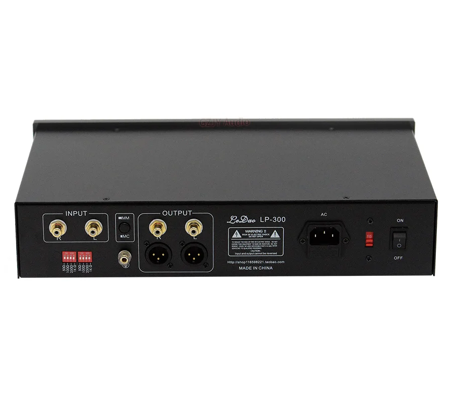 LP-300MM/MC Amplifier, Moving Magnet Dual Purpose AV Amplifier, Using Original Toshiba 2SK170GR Field-Effect Transistor