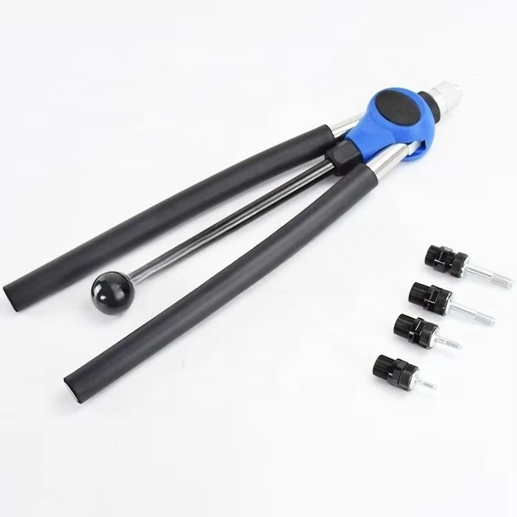 Industrial Level Heavy Duty Labor-saving Manual Double Handle Riveting Tool ND120 ND80 Rivet Gun M4 M5 M6 M7 M8 M9 M10 M11 M12