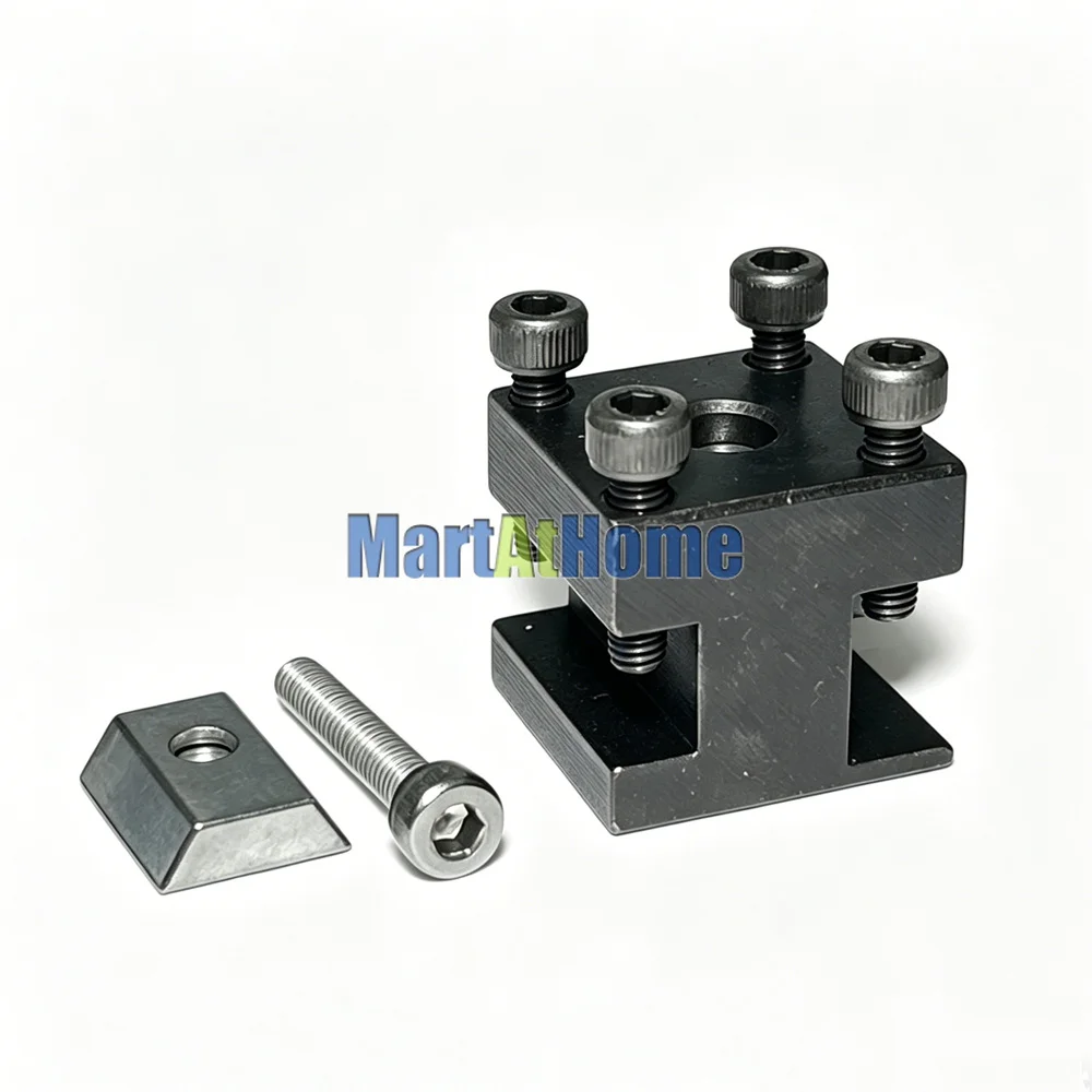 The First Tool 2 Position Tool Post Z044MT Z044MTL for Fixing Metal Cutting Tools Mini 6 in 1 Multipurpose Machine Accessory