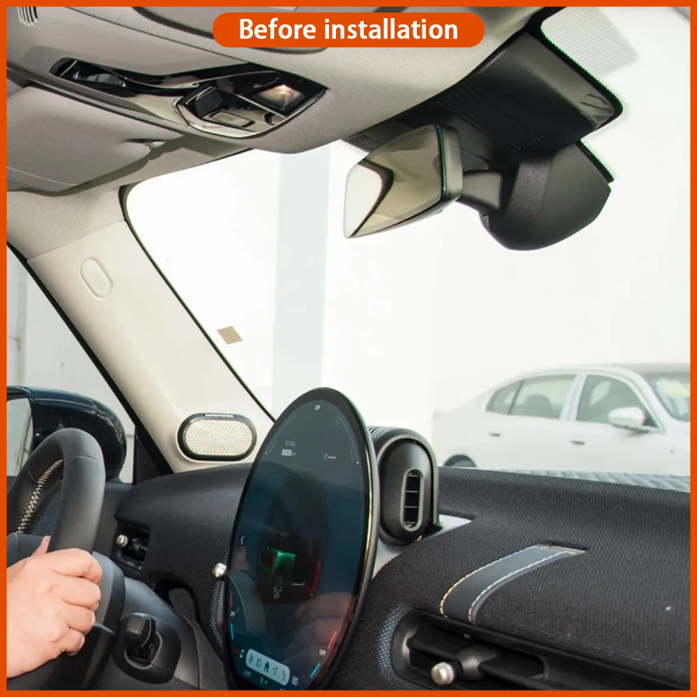for Mini Cooper F65 F66 F67 3 5 Door Convertible 2025 2026 Video Recorder 4K Lens DVR Dash Cam Wifi Camera 170° Wide Angle
