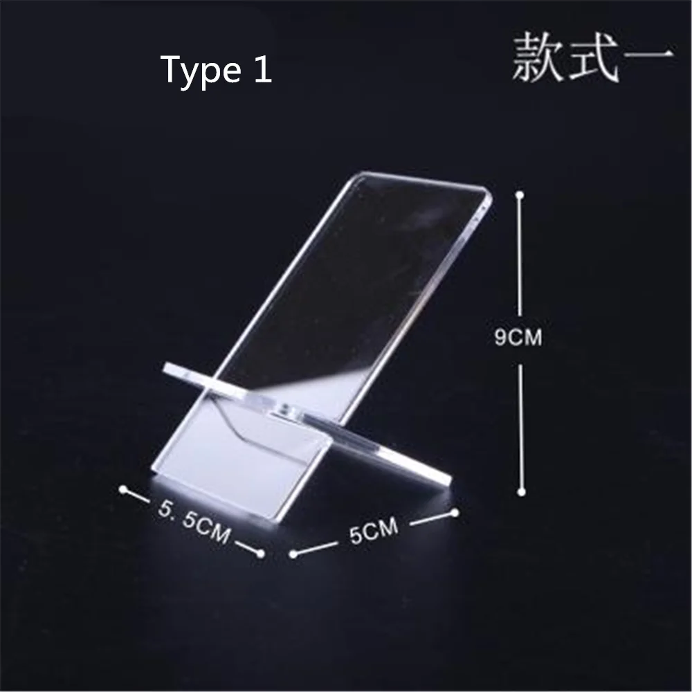 Transparent Display Stand Acrylic Mount Tablet Phone Holder for mobile phone