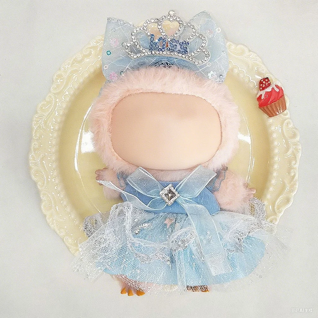 

Anime Compatible with 17cm Labubu Doll Outfits Designer Luxury Doll Clothes Cute Doll Accessorie Clothes Toys