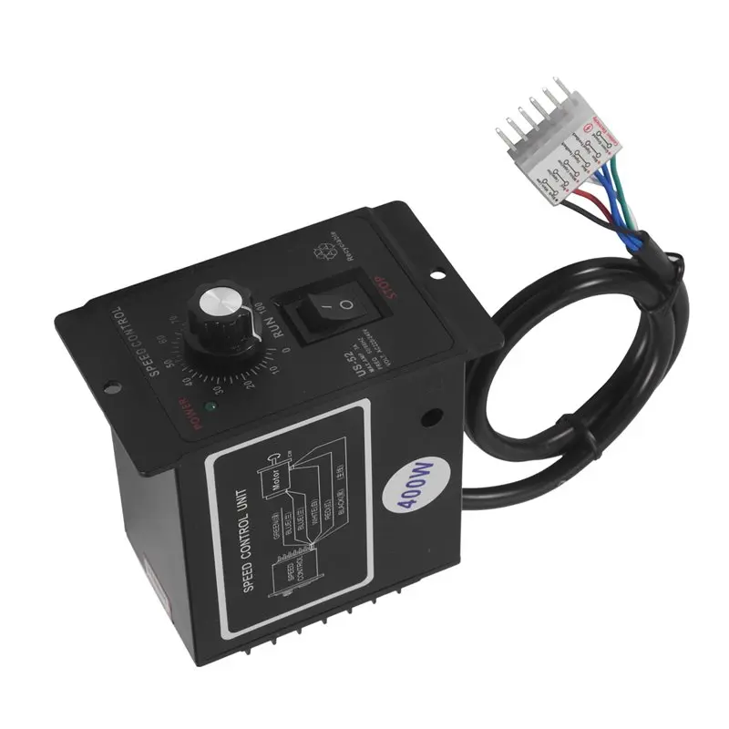 400W Motor Speed Controller AC 220V Motor Speed Regulator Controller Forward And Backward Motor Governor Controller