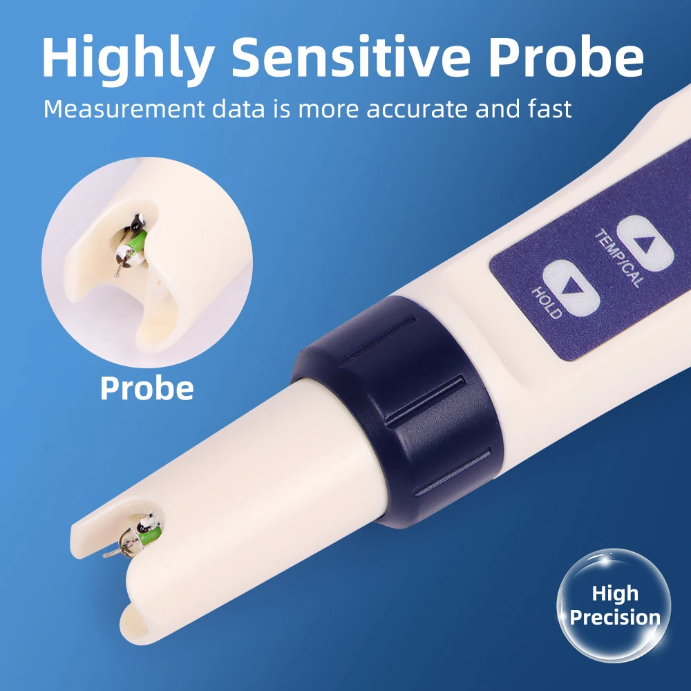 5-in-1-Chlormessgerät PH-Messgerät ORP H2 Temp Cl2 Detektor Wasserqualitätsmonitor Testwerkzeug Filter für Schwimmbad SPA Wasser – Detail 31