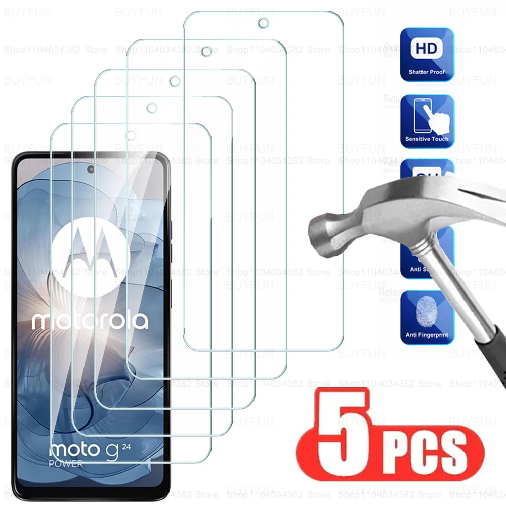 5Pcs Full Cover Tem… - image