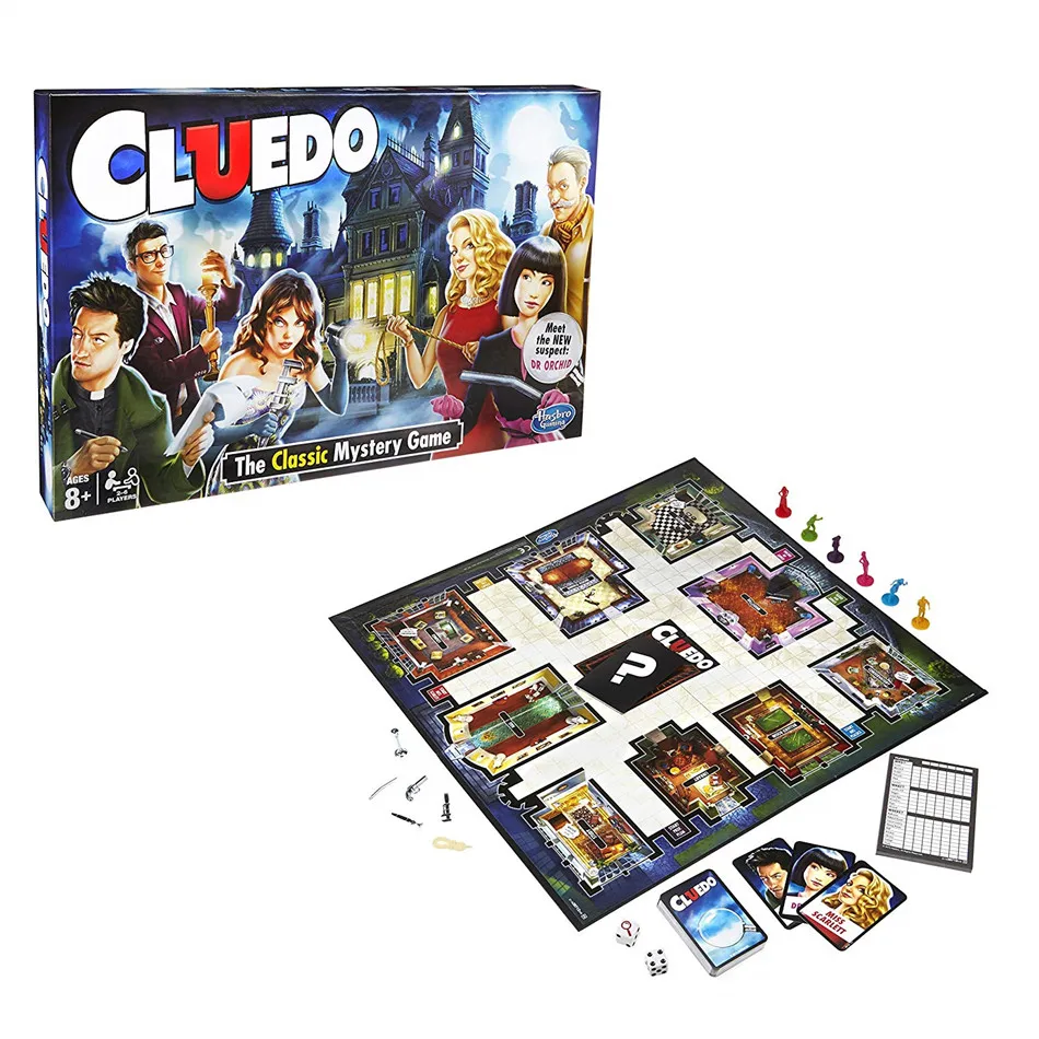 

Cluedo – The Ultimate Who-Done-It Mystery Card & Board Game