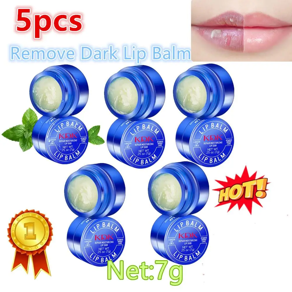 5x Lip Balm Remove Dark Lightening  Mask Gloss Oil Exfoliating Clean Moisturizing Care Products Makeup Lip Beauty Health