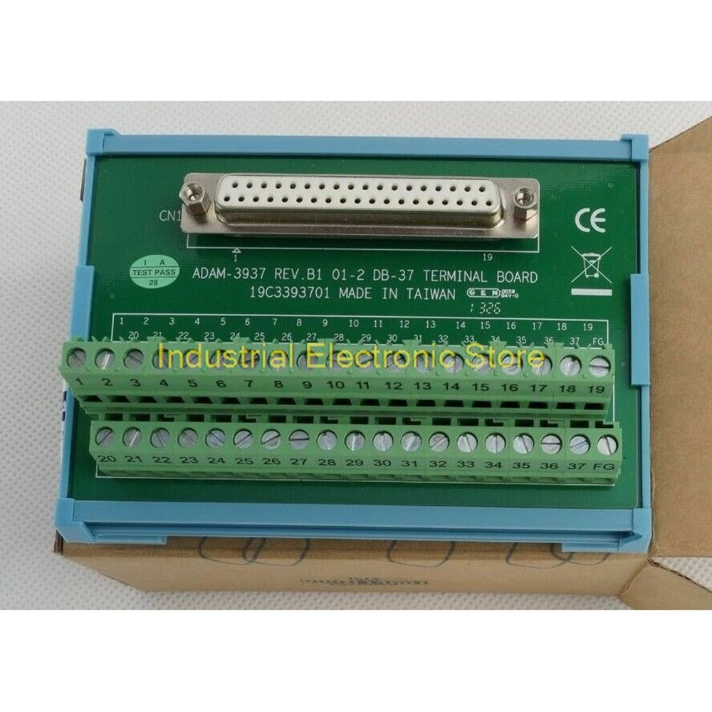 For Advantech DB38 DIN Rail Terminal Block Matches PCI-1713U/1715U/1730U ADAM-3937-BE