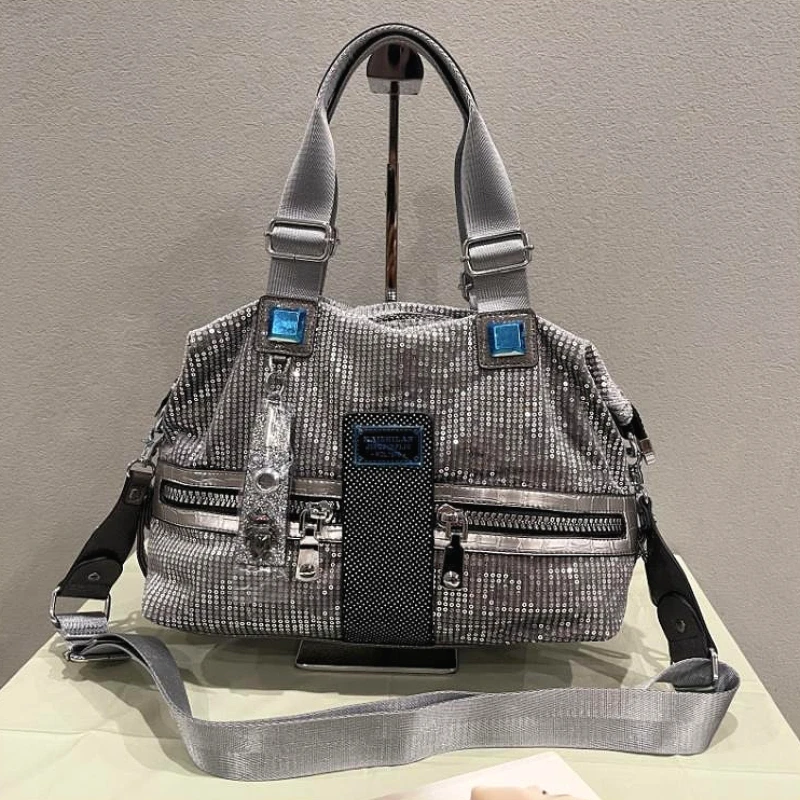 

Ita Bag Women Fashion Luxury Handbags Sequined Large-capacity Shoulder Sac A Main Top Handle Tote Femme Bolso Mujer