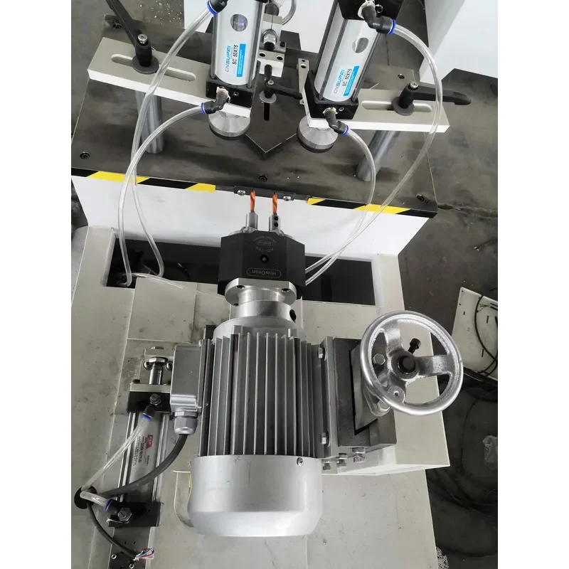 CE Certification Furniture Woodworking 45 Degree Drilling Machine Wood Pin Hole Double Head Oblique Hole Drilling Machine