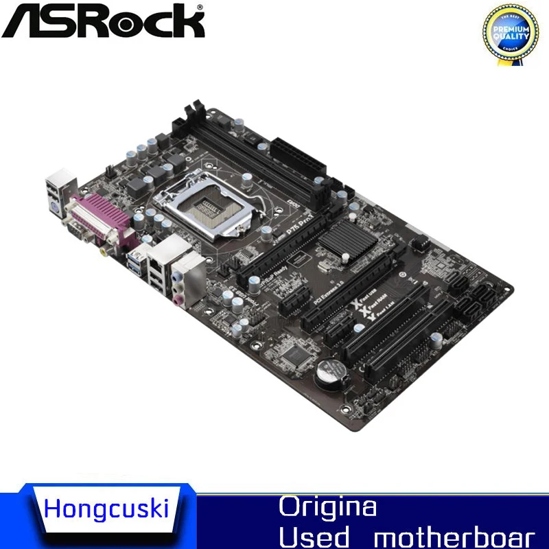 Used Original for Asrock P75 Pro3 Desktop Motherboard B75 Socket LGA 1155 i3 i5 i7 DDR3