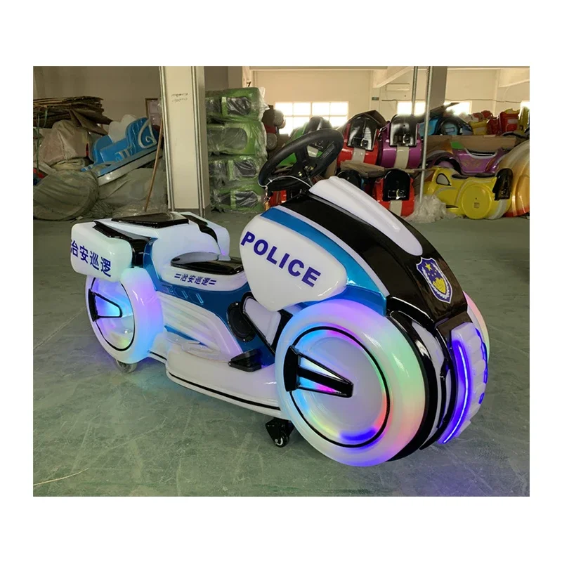 

New Park Stall Children's Business Outdoor Double Electric Toy Car Amusement Equipment Motorcycles Bumper Car