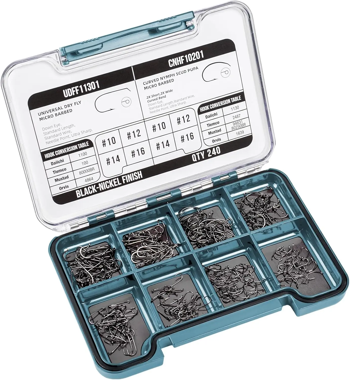 Fly Tying Hooks Kit…