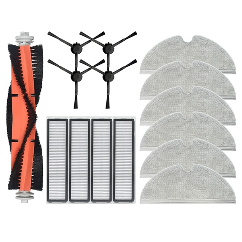 

Сменные детали для робота-пылесоса Dreame Bot D9 MAX L10 Pro, фильтр НЕРА, основная щетка, насадка на швабру