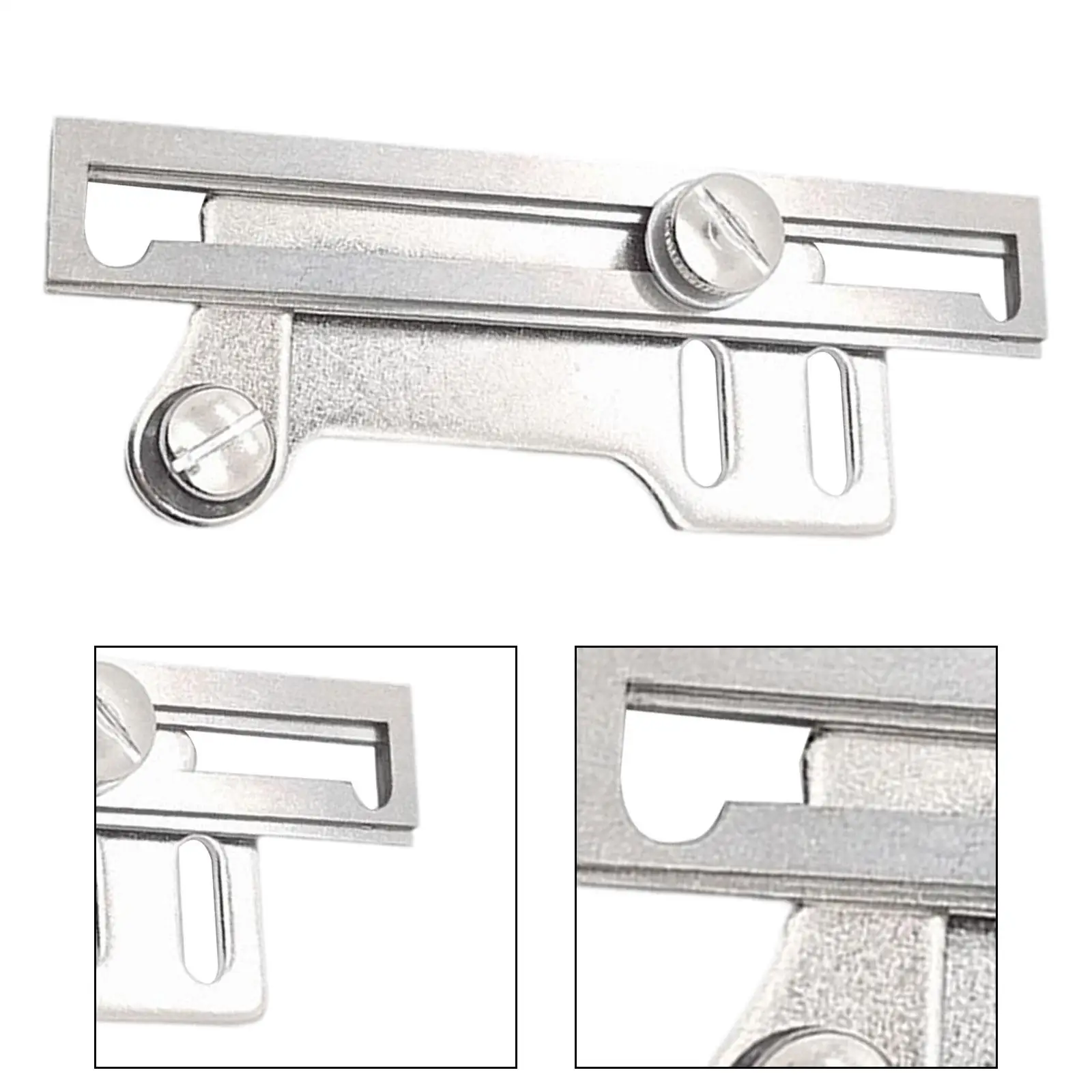Sew Presser Foot Flat Seamer Folder Universal Accessory DIY for Sewing Binder Overlock General Purpose Overstitch Adjustable