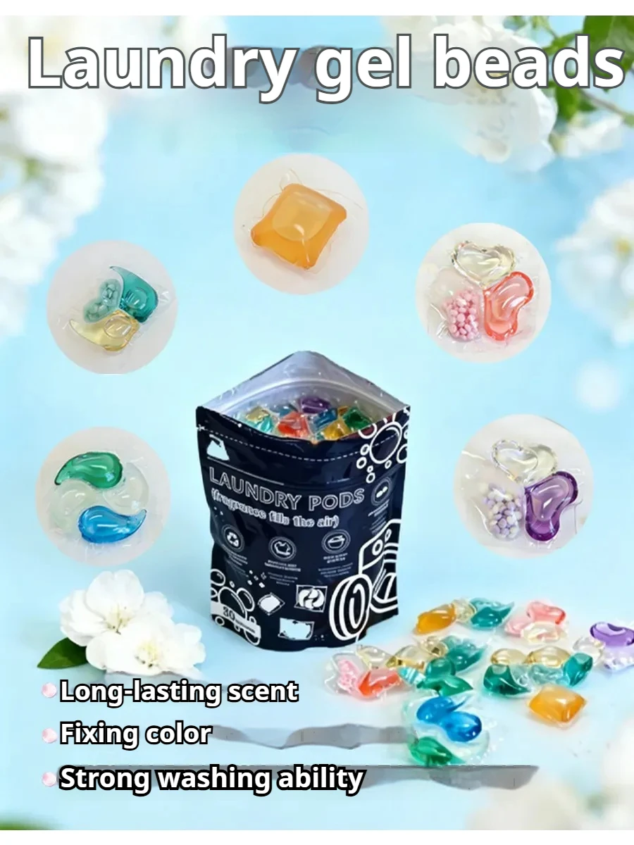 Laundry capsules 3 in 1 with conditioner 30 pieces