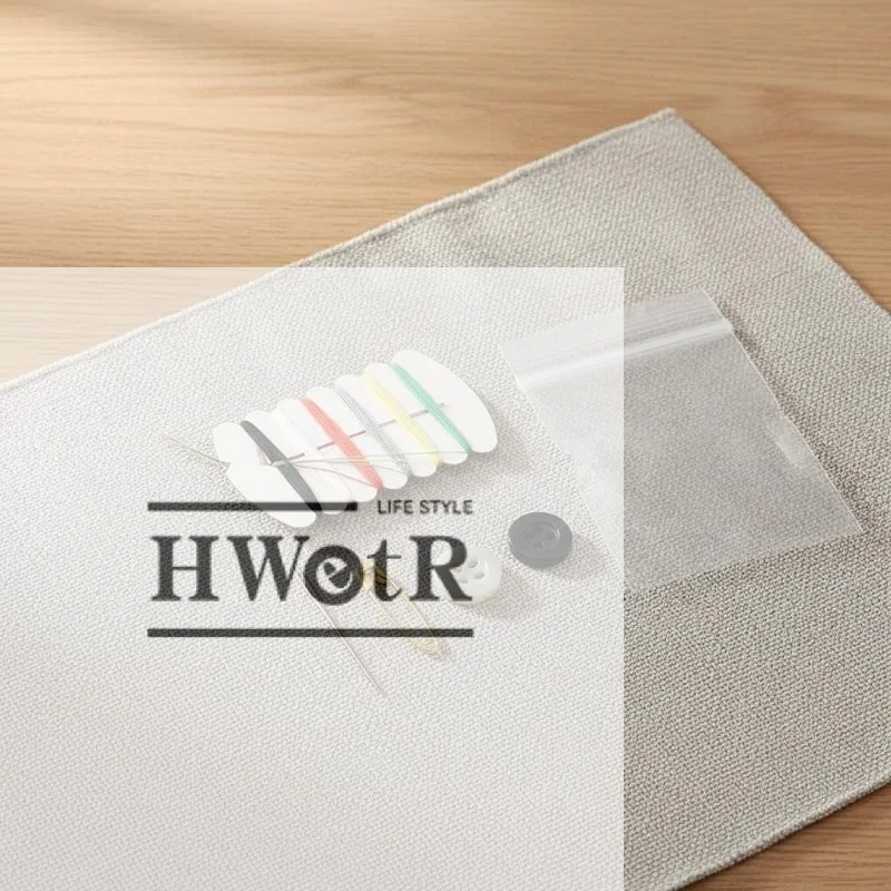 Small Hotel Home Sewing Box Set Sewing Kit Costurero Box Mini Sewing Kit Needle Thread Set For Daily Use
