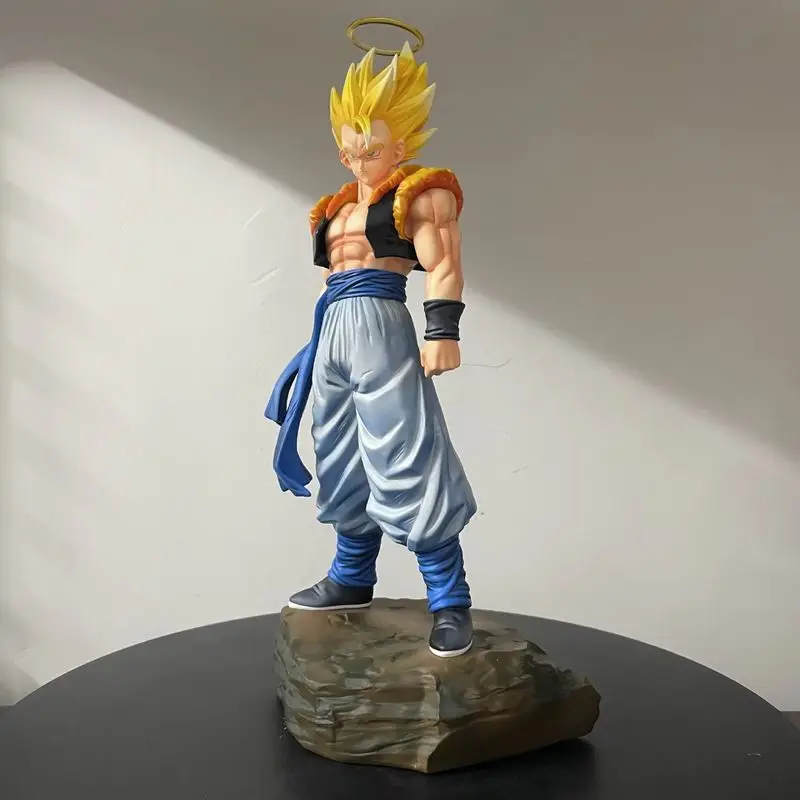 لعبة دراغون بول 30 سنتيمتر Gogeta & 28.5 سنتيمتر Vegito الدائمة تشكل أنيمي بولي كلوريد الفينيل الشكل تمثال سطح المكتب الديكور هدية ​